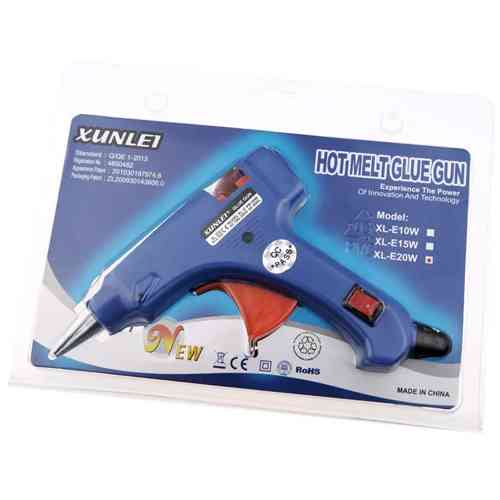 Пистолет клеевой термопистолет 7мм 20Вт 220В Xunlei XL-E20W Вінниця