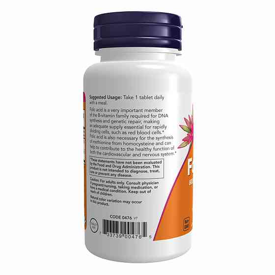 Folic Acid 800mcg - 250 tabs Луцьк