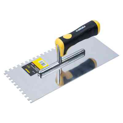 Кельма Sigma нержавеющая штукатурная Profi 280x130мм c зубом 6x6мм (8327521) (8327521) Винница