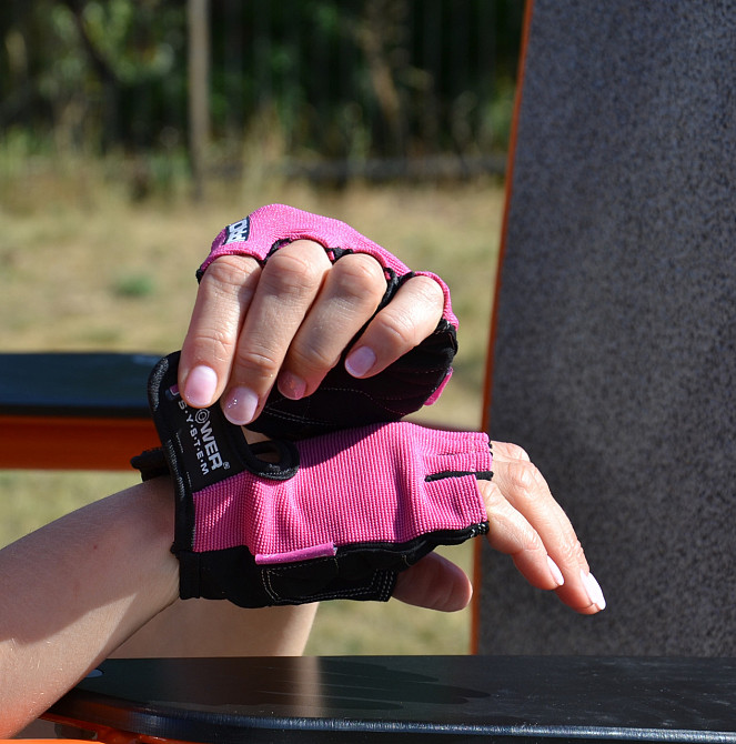 Рукавички для фітнесу Power System PS-2250 Pro Grip жіночі Pink S Кам'янське - фото 7