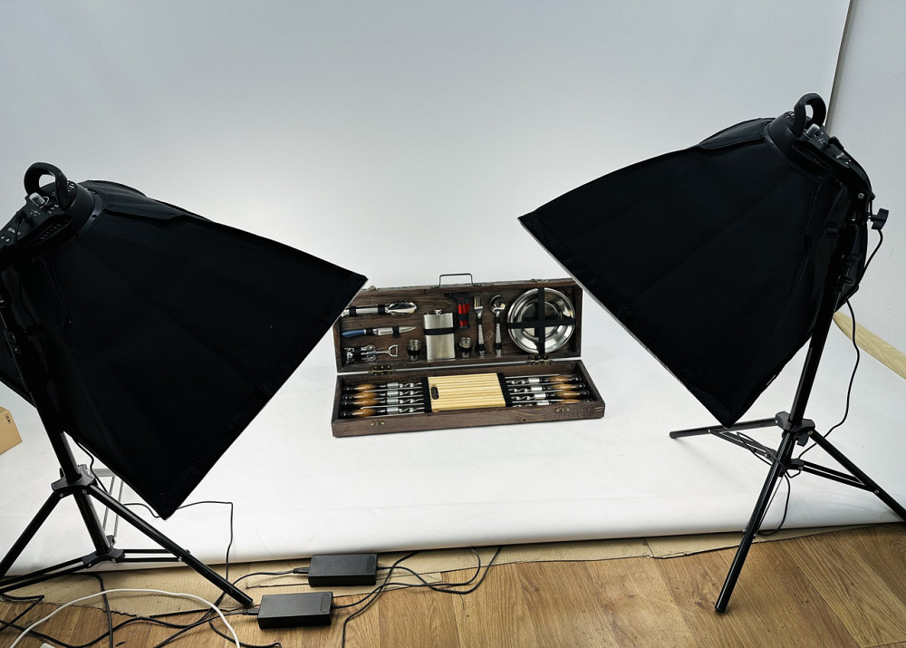 Подарунковий набір шампурів в дерев'яному кейсі МАКСІ HAPPY DAYS Тернопіль - фото 6