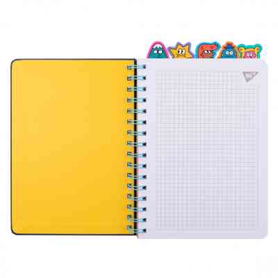 Блокнот Yes А5 96 листов на спирали с разделителями Stand with Ukraine клетка (151838) Винница