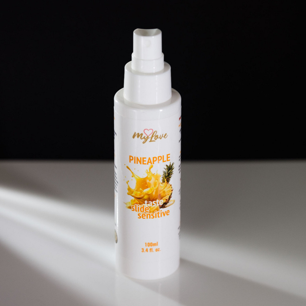 Інтимний гель-лубрикант - MyLove Taste Slide Sensitive Pineapple, 100 мл Sex Aura Київ - фото 6