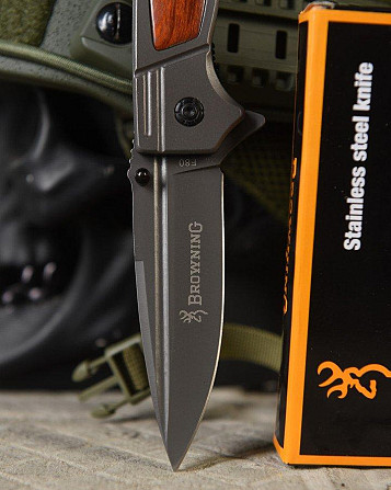 Ніж складань Browning wood ВТ4791 Одеса - фото 4