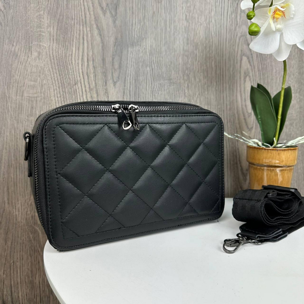 Каркасна жіноча міні сумочка стьобана, сумка для дівчат стиль Guess ( 23972 ) Харків - фото 4