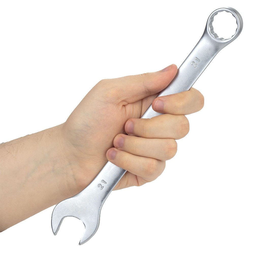 Ключ рожково-накидной 21мм CrV GRAD (6020665) Киев - изображение 7