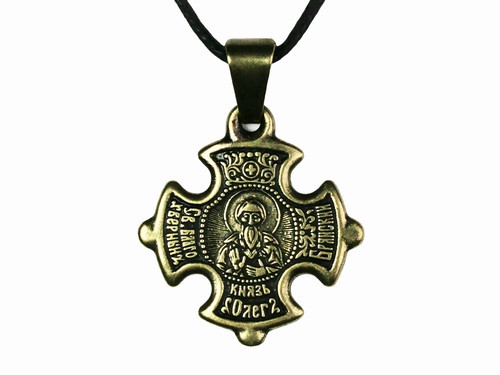 Натільна кулон значок Олег Київ - фото 1