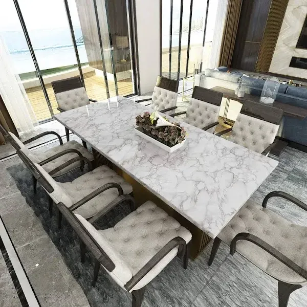 Универсальная самоклеящаяся пленка 3м х 60см Белый мрамор для мебели, стен, декора и ремонта Одесса - изображение 7