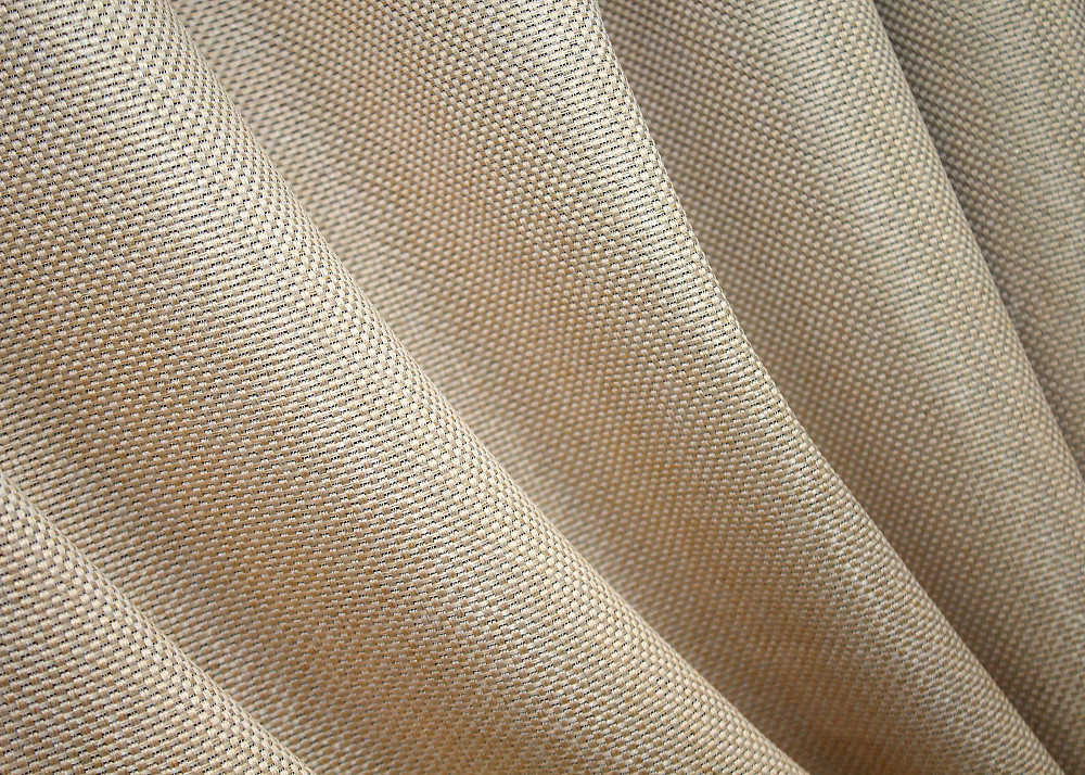 Комплект коротких штор VR-Textil Лен-блэкаут Лен Мешковина № 1162ш Бежевый 130х170см 2 шт (35-0097) Киев - изображение 7