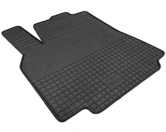 Резиновые коврики (передние) Citroen Berlingo II, Peugeot Partner II 2008–2018 (евроклетка Polytep, борт 1 см) Чортков