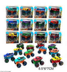 Машина мет. арт. SQ80781-1 (240шт/2) 12 кольорів, короб. 8,5*6**7см, шт Киев - изображение 1