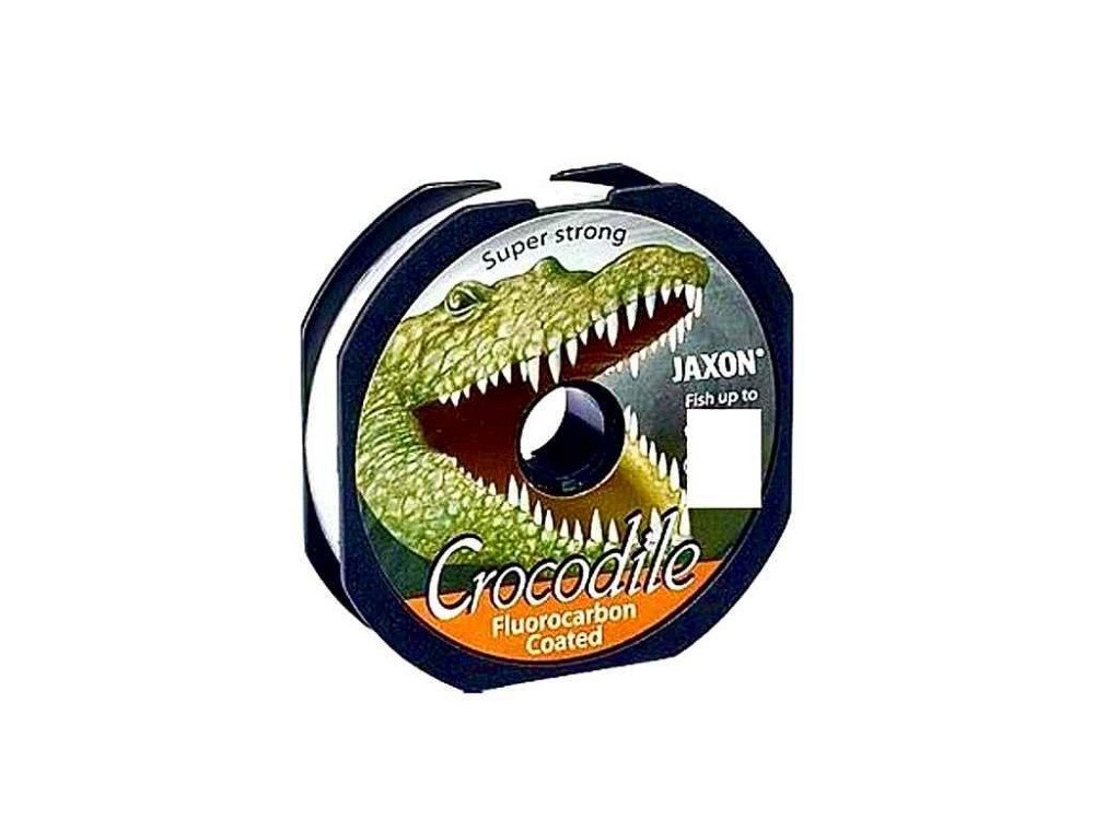 Лiска Crocodile fluorocarbon 0,10мм 2кг 25м ТМ Jaxon Киев - изображение 1