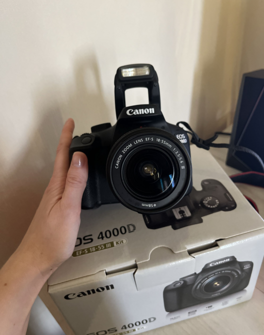 Фотоаппарат зеркальный как новый: Canon 4000D+ Wi-Fi Харьков - изображение 1