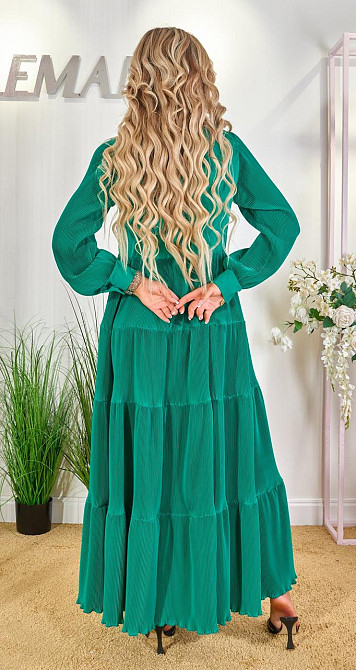 Шовкове плаття плісе (44) Київ - фото 5