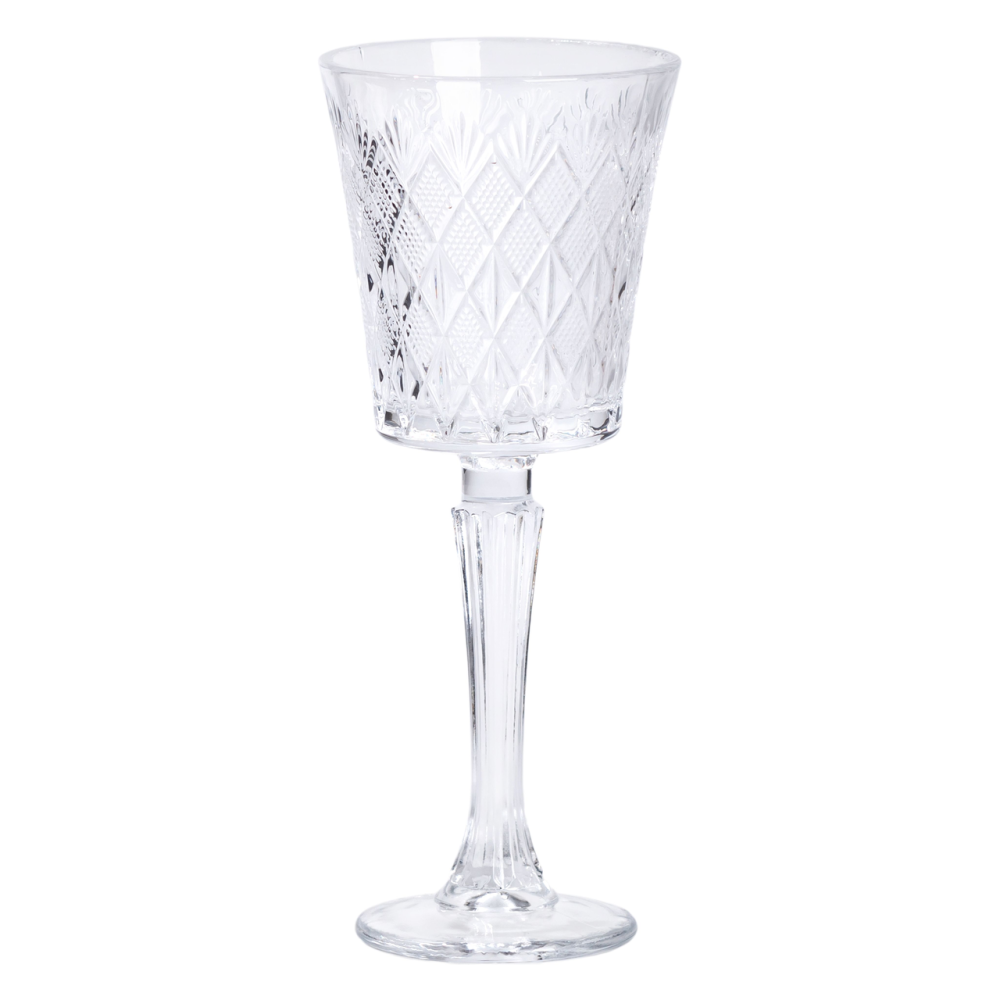 Yiwu Набір келихів для вина 6 шт 225 мл на високій ніжці HP-19-128 Київ - фото 2