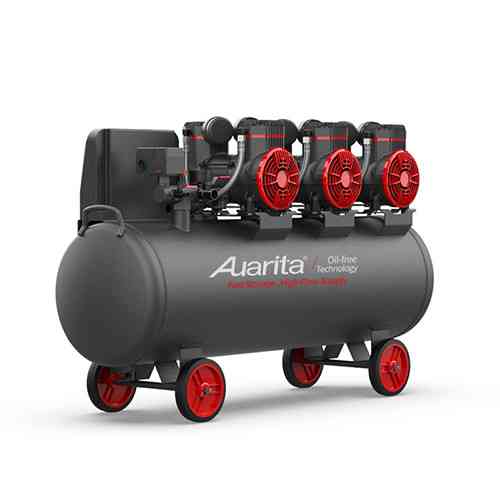Компресор безмасляний поршневий 100 л, 3*1,45 кВт, 220 В AUARITA 2-1450X3F100-220 Чернігів