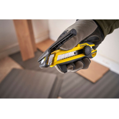 Нож монтажный Stanley сегментный, с фиксатором, 18 мм (STHT10500-0) Винница - изображение 5
