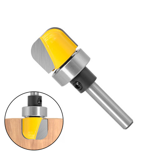 Фреза по дереву пазова фасонна з підшипником 28.6мм 8мм для фрезера ручного Київ - фото 1