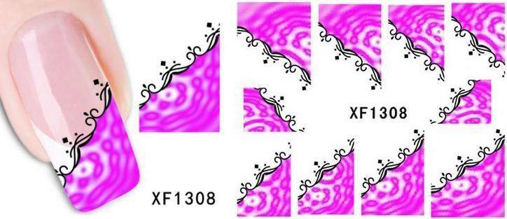Наклейки для ногтей XF1308 Киев - изображение 2