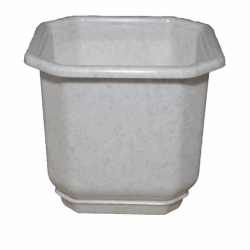 Вазон Дама з підставкою 24*24см білий Алеана Житомир - изображение 1