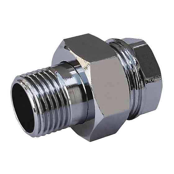 Згін-американка прямий SOLOMON 1/2″ CHROM 1620 Тернопіль
