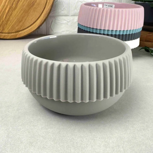 Вазон Бохо 22см низький какао Алеана Житомир