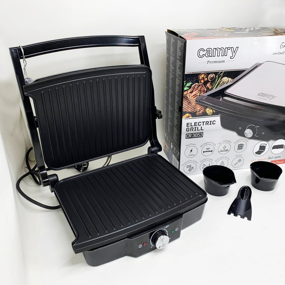 Хорошая бутербродница электрическая, Гриль прижимной для шаурмы, Хороший гриль электрический для дома LX-25 Львов - изображение 10