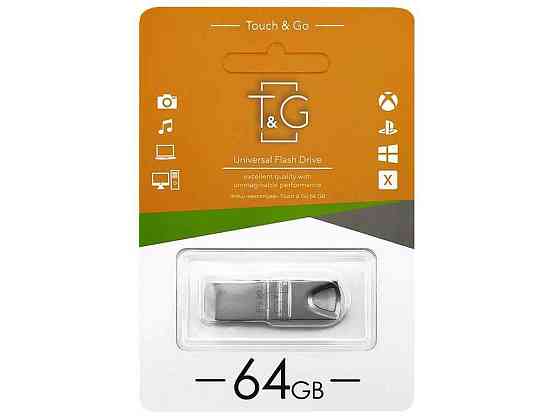 Флешка USB 64GB 2.0 117 Metal сталева ТМ TG Київ