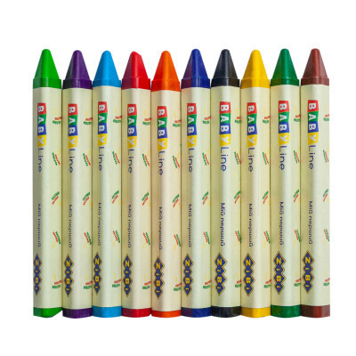 Карандаши цветные ZiBi Baby line Jumbo треугольные 10 шт (ZB.2482) Винница - изображение 3