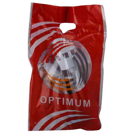 Набір для бачка унітазу OPTIMUM  нижн підв пласт 1/2″ і зливним механізмом з однією кнопкою OPTI 0710 Киев