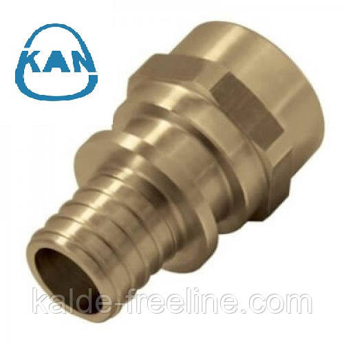 Соединитель KAN-therm Push с манжетой с резьбой внутренней 14x2 G1\2