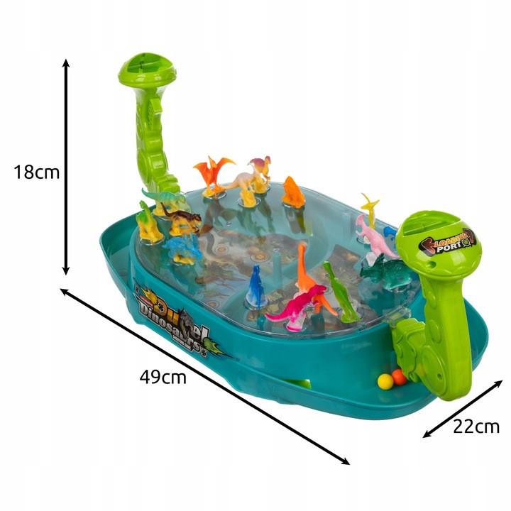 Настільна аркадна гра «битва динозаврів» для 2 осіб Kruzzel (24656) Нововолинськ - фото 10