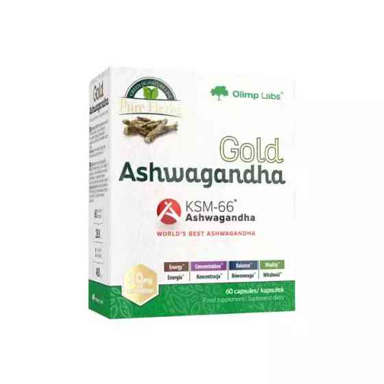 Gold Ashwagandha 60 caps Луцьк