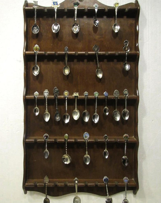 Полиця для колекції ложок "Раглен" капучино Миколаїв - фото 1