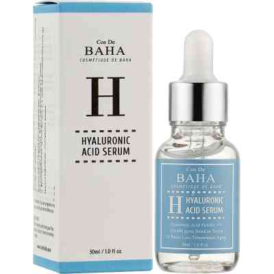 Сироватка для обличчя Cos De BAHA Hyaluronic Acid Serum Від зморщок з гіалуроновою кислотою 30 мл (8809240317815) Вінниця