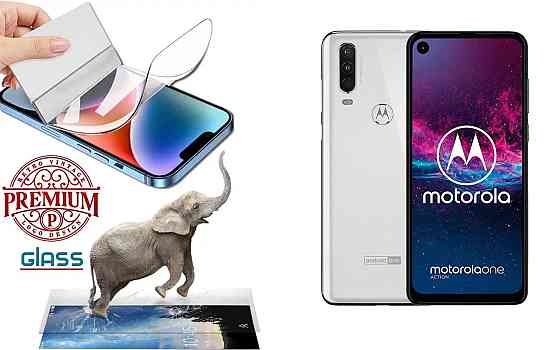 Полиуретановая пленка Motorola One Action XT2013-2, Premium, толщина 0,2 мм Киев