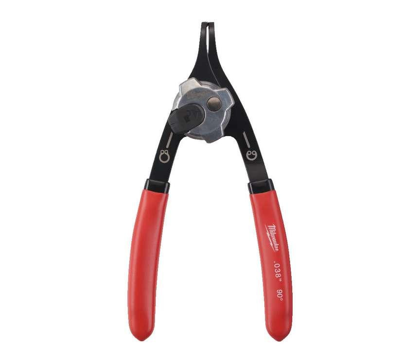 Съемник стопорных колец 90град. MILWAUKEE, 0,9мм, (стискание/розжим) Одесса - изображение 1