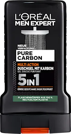 L'ORÉAL PARIS MEN EXPERT Гель для душа Pure Carbon с углеродом, многофункциональный 5-в-1, 250 мл Киев