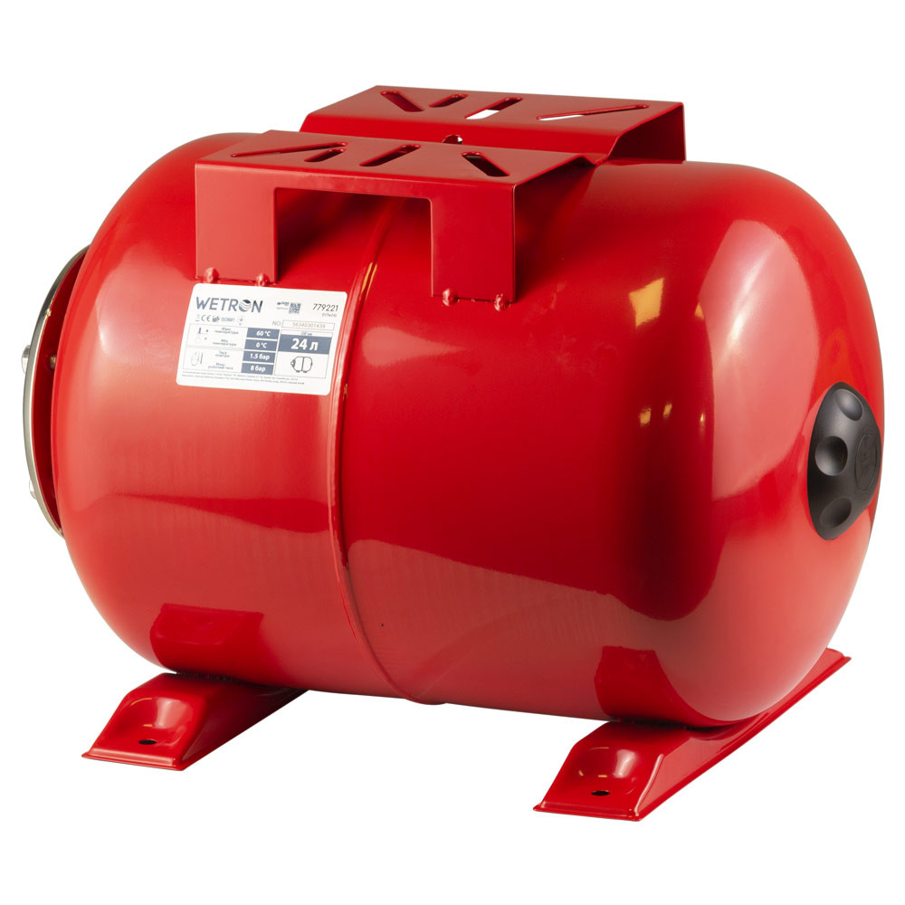 Wetron Гидроаккумулятор горизонтальный 24л WETRON HTw24 (779221) Коломия - фото 2