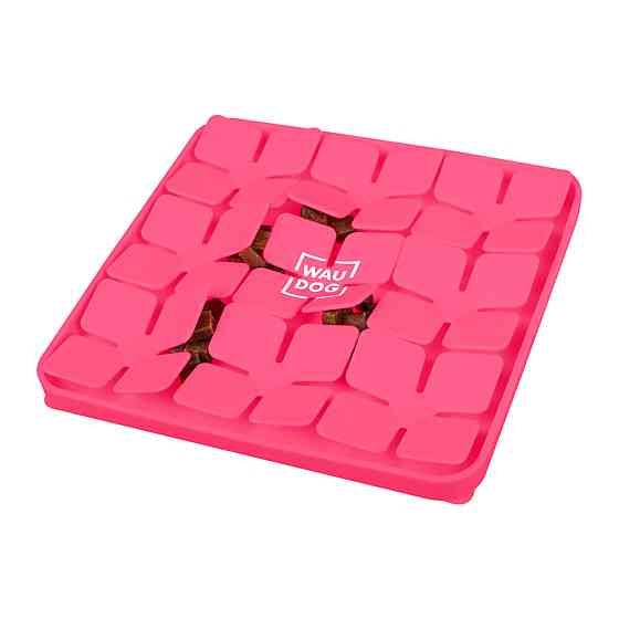 Килимок для пошуку корму WAUDOG Silicone, 205х205х17 мм, рожевий Київ