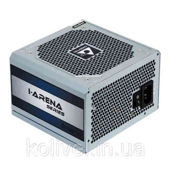 БЖ 600W Chieftec i-ARENA GPC-600S, 120 mm, 80%, bulk (GPC-600S) Киев
