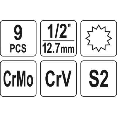 Набор бит Yato YT-10663 Винница