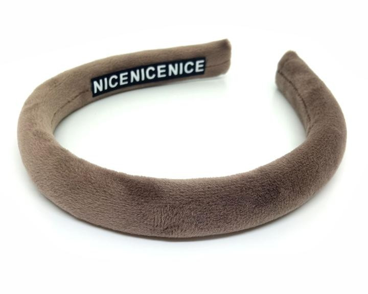 Обруч на голову темно-бежевий Київ - фото 1