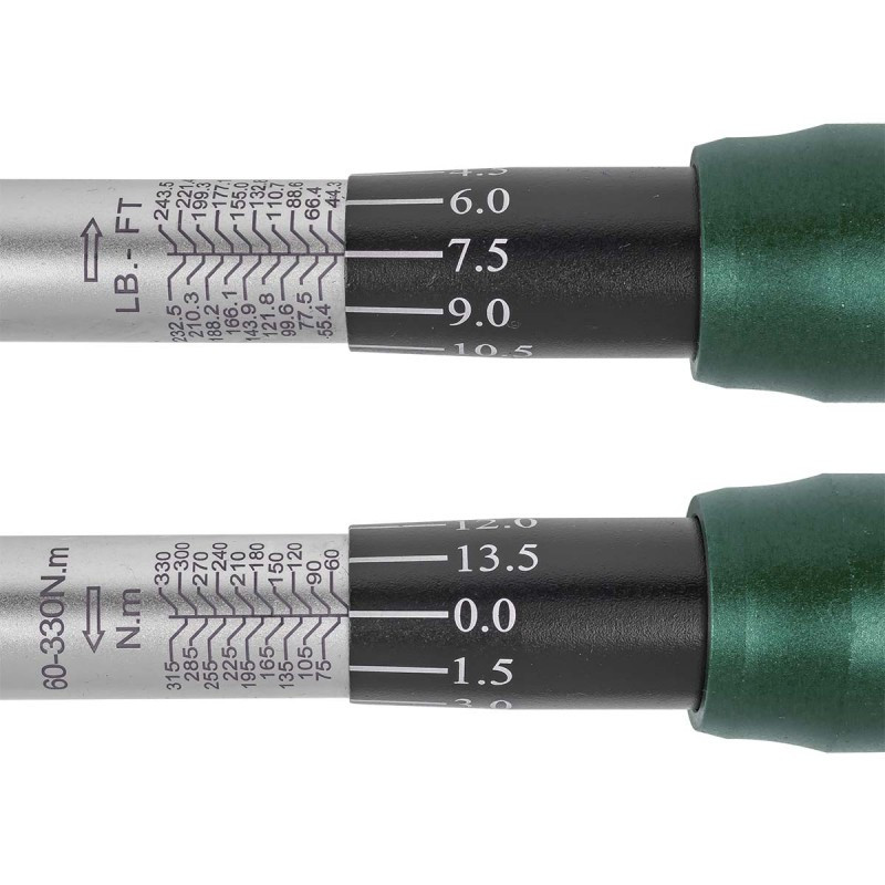 Ключ динамометричний щолчкового типу з швидкою фіксацією "Premium" 60-330Нм,1/2", в пластиковому кей Одеса - фото 2