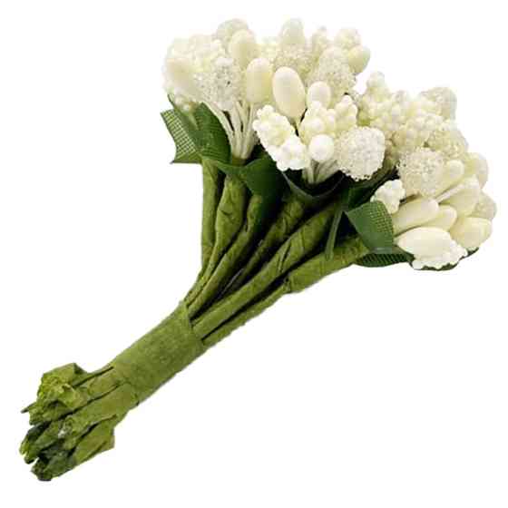 Декоративные тычинки для творчества KV-715-2 пучок 12 штук Винница