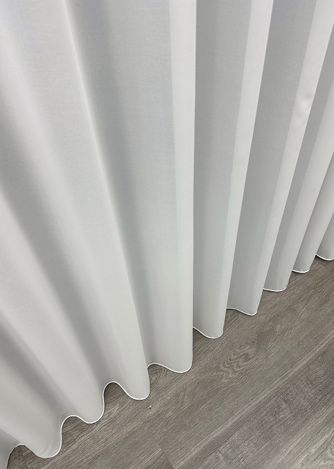 Тюль VR-Textil Креп-масло Теплый белый 300х270 см (40-182) Киев - изображение 8