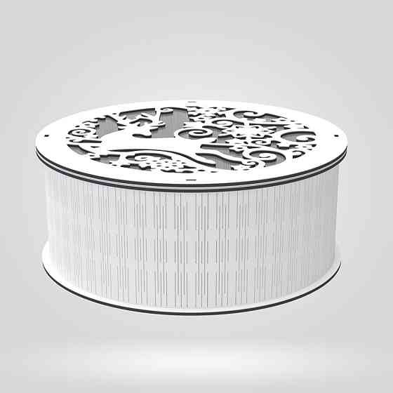 Подарочная коробка EKOSTAR d250 h100 Киев