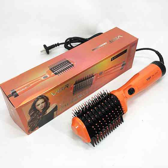 Щітка сушка для волосся фен для волосся, Фен з потужним мотором з холодним і теплим режимами WQ-19 Івано-Франківськ