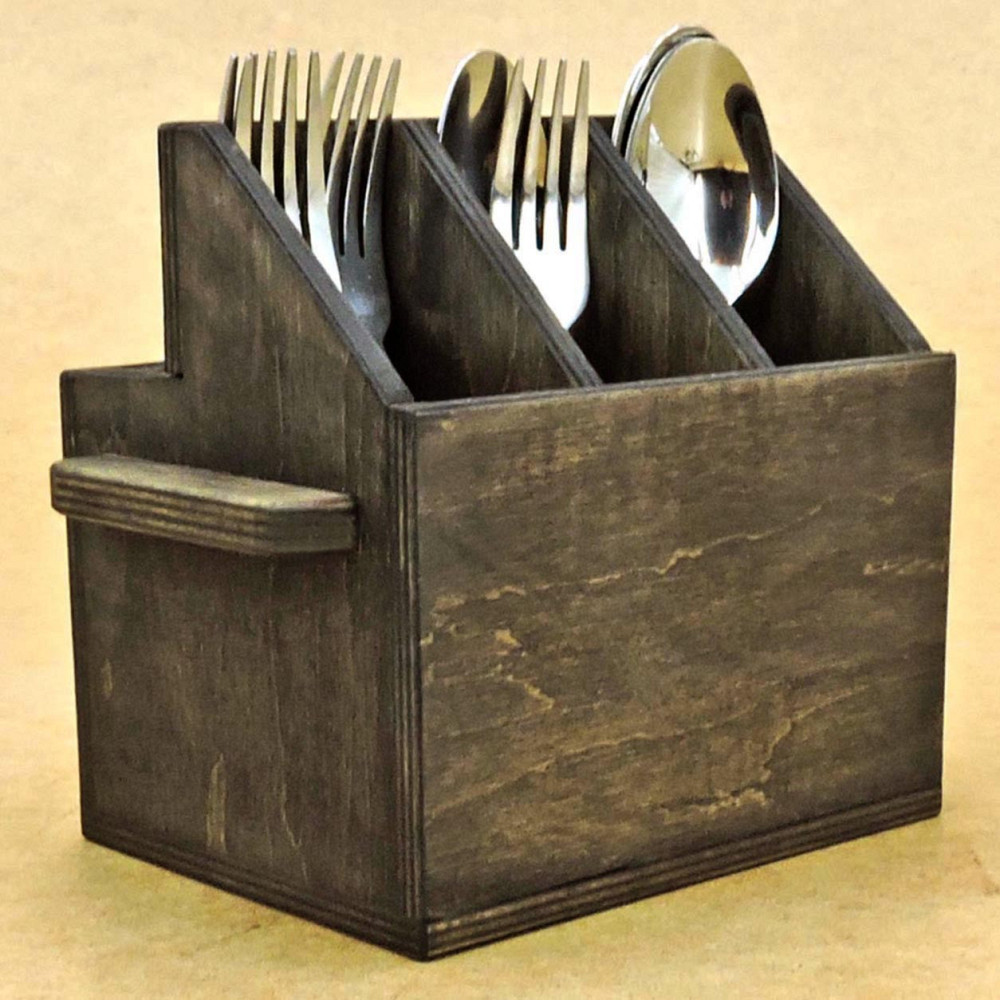 Підставка для столових приладів "Вітелло" мокко Миколаїв - фото 1