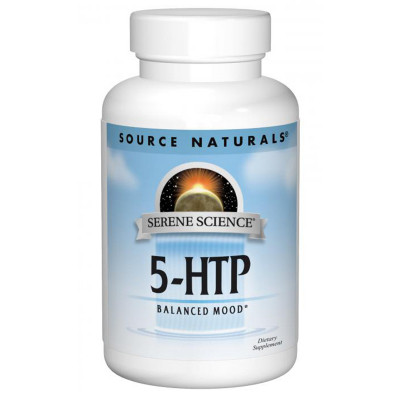 Амінокислота Source Naturals 5-HTP (гідроксітріптофан), 50 мг, Serene Science, 30 желатин (SN1700) Вінниця - фото 1